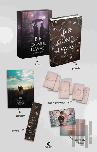 Bir Gönül Davası (İmzalı Kutulu Set) (Ciltli)