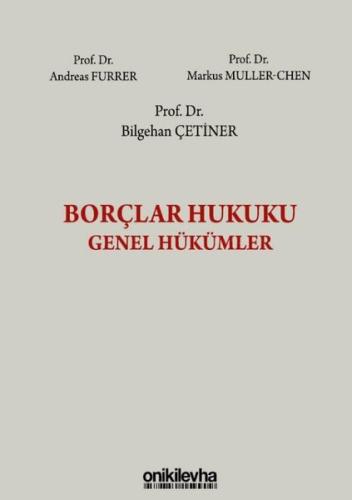 Borçlar Hukuku Genel Hükümler (Ciltli)