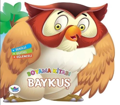 Boyama Kitabı-Baykuş