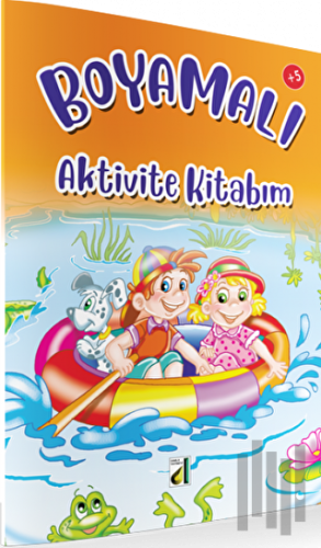 Boyamalı Aktivite Kitabım (Sarı)