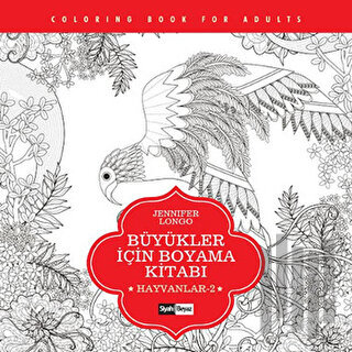 Büyükler için Boyama Kitabı - Hayvanlar 2