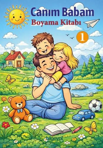 Canım Babam Boyama Kitabı 1 | Kitap Ambarı