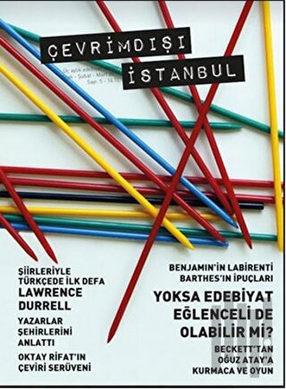 Çevrimdışı İstanbul Üç Aylık Edebiyat Dergisi Sayı: 5 Ocak-Şubat-Mart 2017