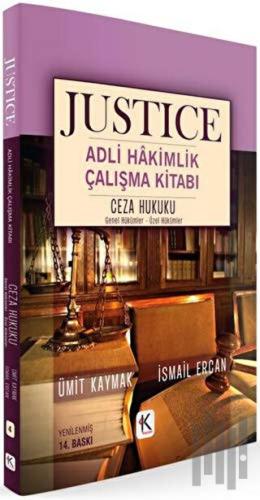 Ceza Hukuku Genel Hükümler Özel Hükümler - Justice Adli Hakimlik Çalışma Kitabı
