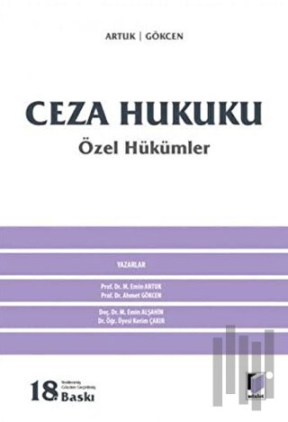 Ceza Hukuku Özel Hükümler (Ciltli)