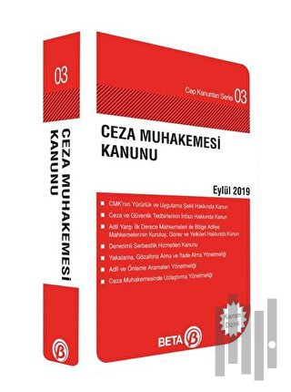 Ceza Muhakemesi Kanunu Eylül 2019