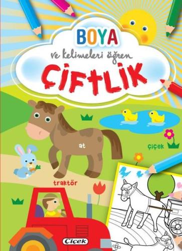 Çiftlik - Boya ve Kelimeleri Öğren | Kitap Ambarı