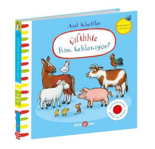 Çiftlikte Kim Saklanıyor? Keçe Kapakçıklı Kitap (Ciltli)