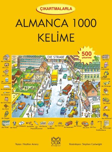 Çıkartmalarla Almanca 1000 Kelime | Kitap Ambarı