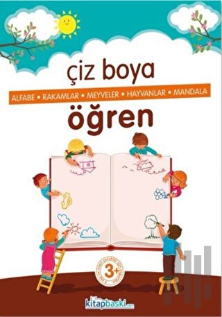Çocuklar İçin Boyama Kitabı - Çiz Boya Öğren