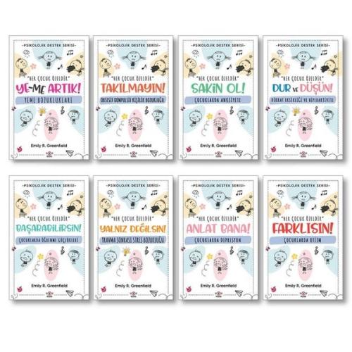Çocuklar İçin Psikolojik Destek Seti - 8 Kitap Takım
