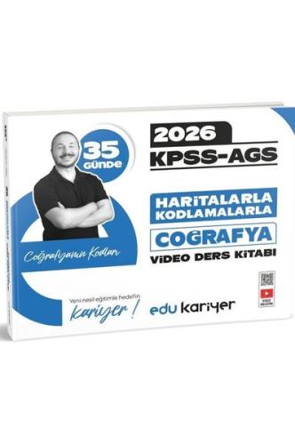 Coğrafyanın Kodları KPSS-AGS 35 Günde Haritalarla Kodlamalarla Coğrafya Video Ders Kitabı
