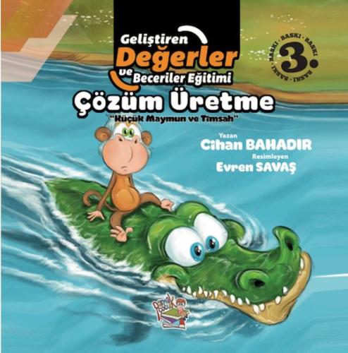 Çözüm Üretme - Küçük Maymun ve Timsah | Kitap Ambarı