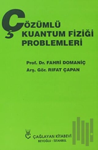 Çözümlü Kuantum Fiziği Problemleri