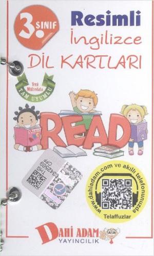 Dahi Adam 3. Sınıf Resimli İngilizce Dil Kartları | Kitap Ambarı