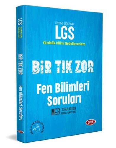 Data 8.Sınıf LGS Bir Tık Zor Fen Bilimleri Soruları
