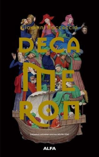 Decameron-Tamamı Renkli ve Resimli (Ciltli)