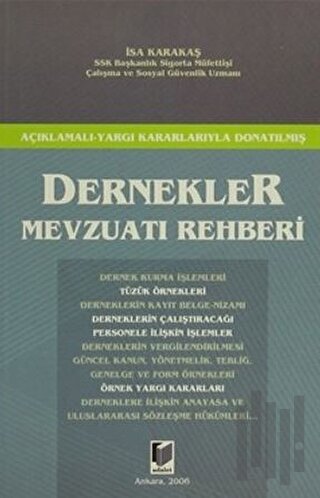 Dernekler Mevzuatı Rehberi | Kitap Ambarı