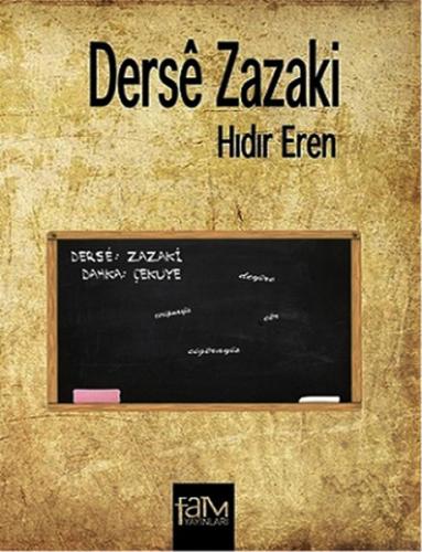 Derse Zazaki | Kitap Ambarı