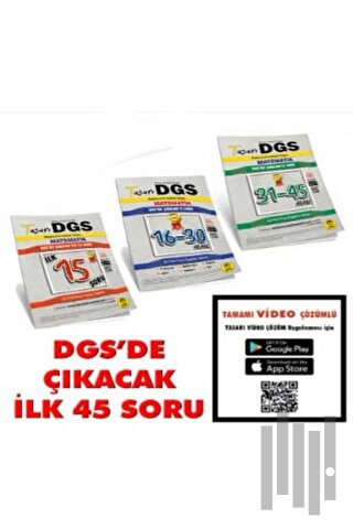 Dgs Matematik İlk 45 Soru Garanti Seti