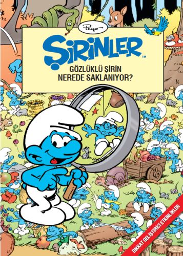 Dikkat Geliştirici Serisi - Gözlüklü Şirin Nerede Saklanıyor? | Kitap 