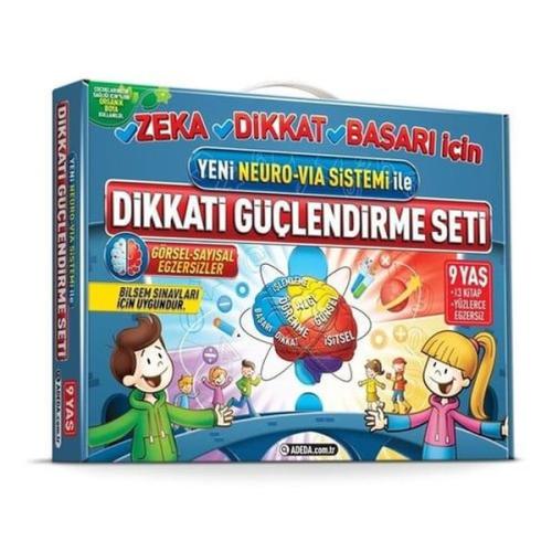 Dikkati Güçlendirme Seti 9 Yaş | Kitap Ambarı
