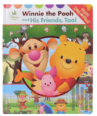Disney Baby: First Look and Find- Winnie the Pooh and His Friends Too! (Ciltli)
