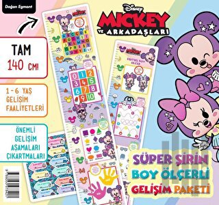 Disney Mickey Ve Arkadaşları Süper Şirin Boy Ölçerli Gelişim Paketi | 
