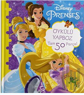 Disney Prenses Öykülü Yapboz Tam 50 Parça!