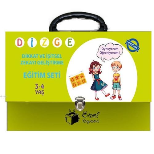 DİZGE 3-4 Yaş Dikkat ve İşitsel Zekayı Geliştirme Eğitim Seti | Kitap 