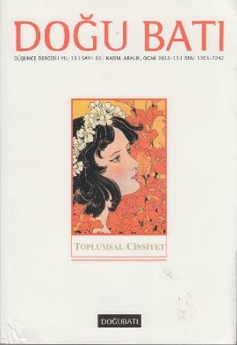Doğu Batı Düşünce Dergisi Sayı: 63 - Toplumsal Cinsiyet 1