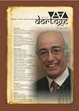 Dörtöğe Felsefe ve Bilim Tarihi Yazıları Hakemli Dergi Yıl: 7 Sayı: 14