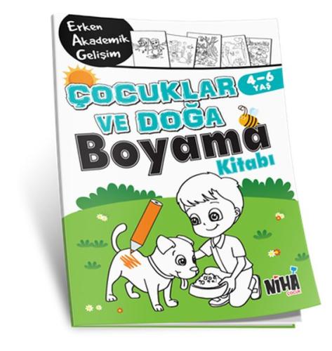 EAG Çocuklar ve Doğa Boyama Kitabı 4-6 Yaş | Kitap Ambarı