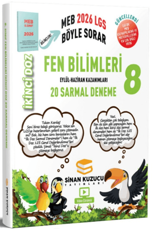 2026 8. Sınıf Fen Bilimleri İkinci Doz Sarmal Branş Denemeleri