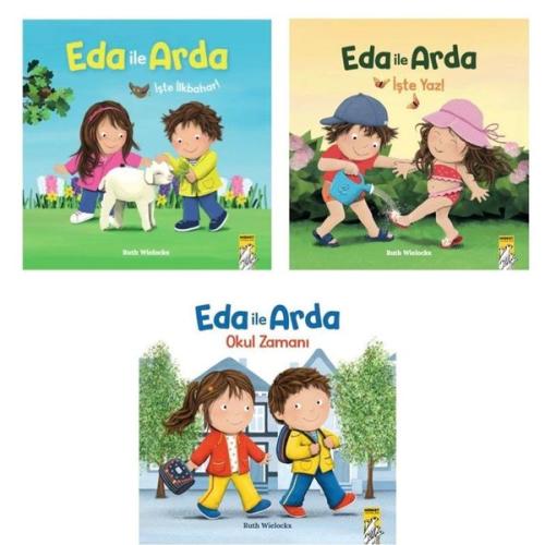 Eda İle Arda Konuşma Seti - 3 Kitap Takım | Kitap Ambarı