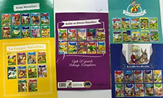 Eğik El Yazılı Dünya Masalları 1. Sınıf - 50 Kitap