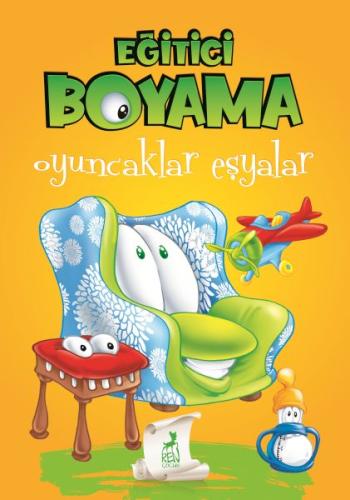 Eğitici Öğretici Boyama - Oyuncaklar Eşyalar | Kitap Ambarı