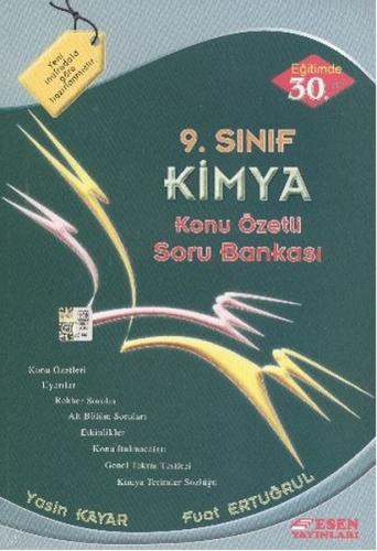Esen 9.Sınıf Kimya Konu Özetli Soru Bankası | Kitap Ambarı