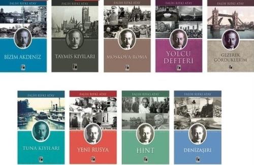 Falih Rıfkı Atay Gezi Yazıları Seti - 9 Kitap Takım | Kitap Ambarı