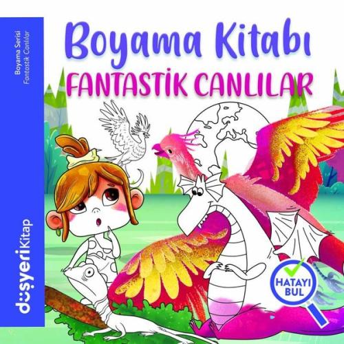 Fantastik Canlılar Boyama Kitabı