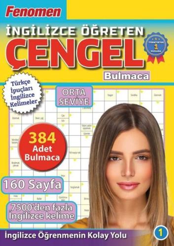 Fenomen İngilizce Öğreten Çengel Bulmaca Orta Seviye 1 | Kitap Ambarı