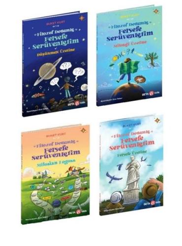 Filozof Dedemle Felsefe Serüvenleri Seti - 4 Kitap Takım