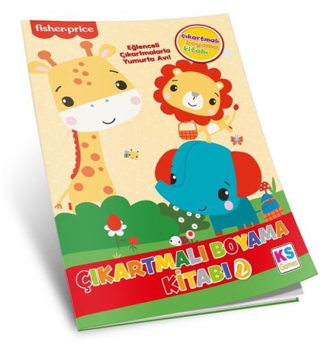 Fisher Price Coloring Sticker Book 2 Yumurta Avı | Kitap Ambarı