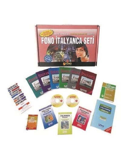 Fono İtalyanca Seti (13 Kitap + 6 Cd)