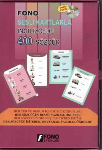 Fono Sesli Kartlarla İngilizcede 400 Sözcük
