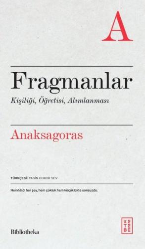 Fragmanlar - Kişiliği Öğretisi Alımlanması