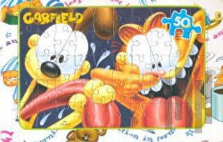 Garfield Puzzle Gülen - 50 Parça