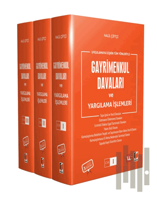 Gayrimenkul Davaları ve Yargılama İşlemleri (Ciltli)