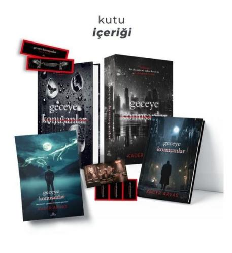 Geceye Konuşanlar 1 - Hediyeli Kutu (Ciltli)