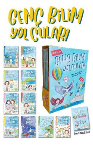 Genç Bilim Yolcuları Serisi Seti - 10 Kitap Takım | Kitap Ambarı